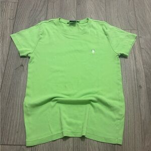 Ralph Lauren Short Sleeve Crewneck Tee in Bright Green